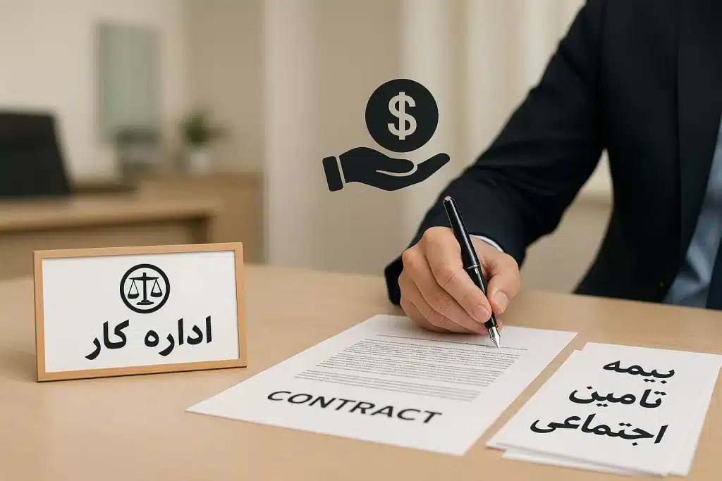 مشاوره حقوقی اداره کار (حقوق کار) و بیمه